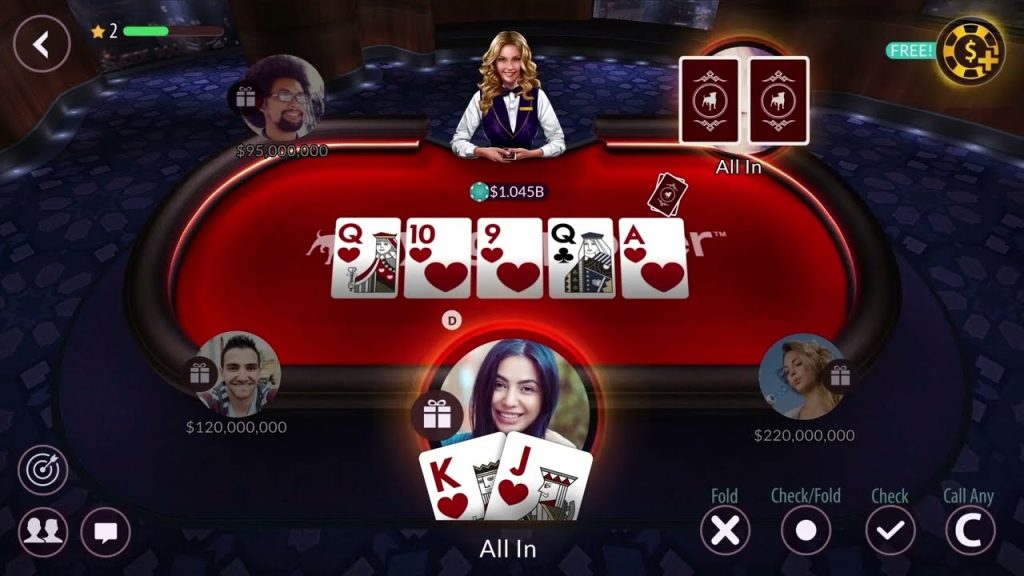 Luật chơi Game Poker 77bet đơn giản 